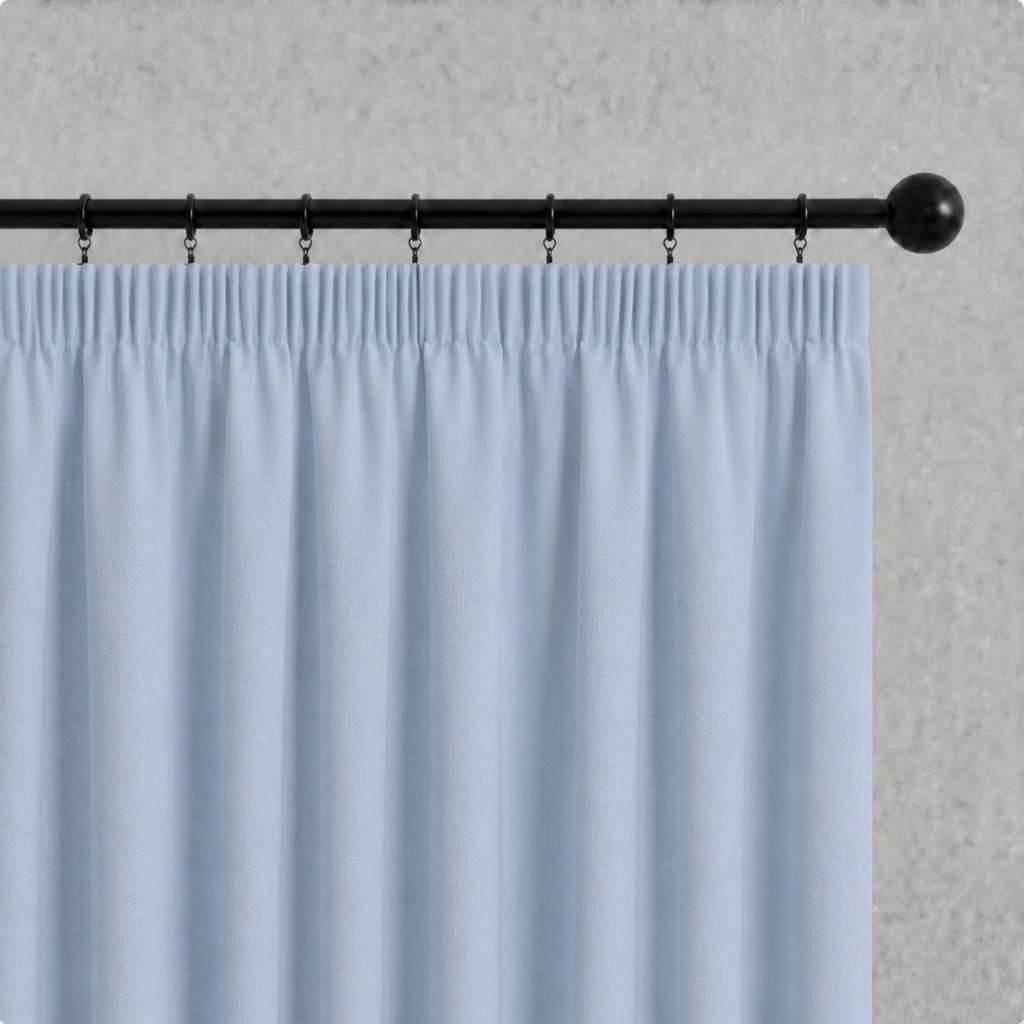Pencil pleat