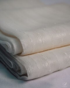 Bamako Soft Linen Look Textured Sheer - Image 4