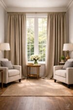Arax Textured Semi-Blackout Curtains - Image 2