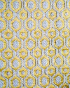 Rio Golden Honeycomb Embroidered Curtains - Image 6