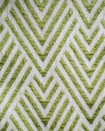 Berlin Chevron Embroidered Linen-Look Curtains - Image 11