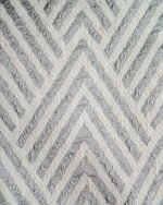 Berlin Chevron Embroidered Linen-Look Curtains - Image 10