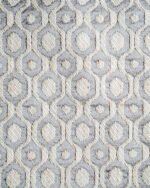 Rio Golden Honeycomb Embroidered Curtains - Image 8