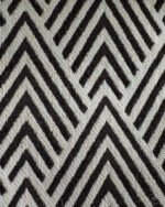 Berlin Chevron Embroidered Linen-Look Curtains - Image 8