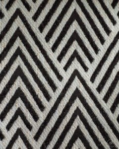 Berlin Chevron Embroidered Linen-Look Curtains - Image 8