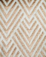 Berlin Chevron Embroidered Linen-Look Curtains - Image 7