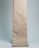 Berlin Chevron Embroidered Linen-Look Curtains - Image 2