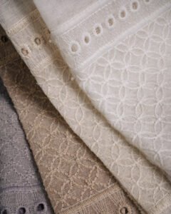 Aden Eyelet Lace Textured Sheer - Image 2