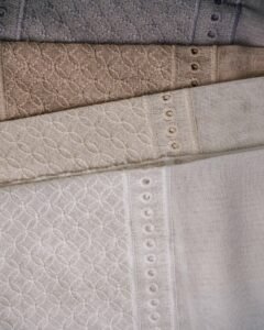 Aden Eyelet Lace Textured Sheer - Image 3