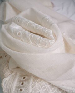 Aden Eyelet Lace Textured Sheer - Image 5
