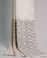 Palma Rhythmic Lattice Linen Look Sheer
