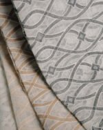 Palma Rhythmic Lattice Linen Look Sheer - Image 3