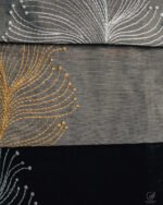 Varna Golden Feather Embroidered Sheer - Image 3
