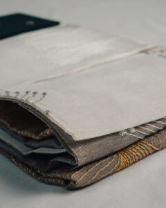 Varna Golden Feather Embroidered Sheer - Image 6