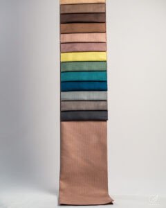 Vernazza Luxe Ribbed Satin Curtain