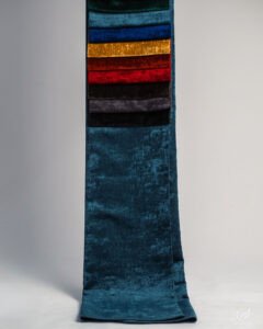 Toledo Opulent Suede Look Velvet Curtain