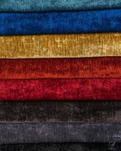 Toledo Opulent Suede Look Velvet Curtain - Image 3