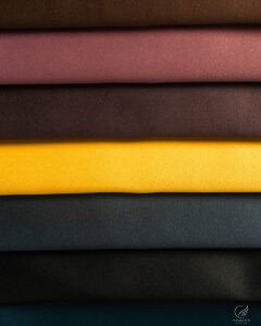 Dark Royal Matte Satin Look Blackout Curtain - Image 5