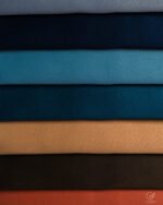 Dark Royal Matte Satin Look Blackout Curtain - Image 2