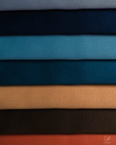Dark Royal Matte Satin Look Blackout Curtain - Image 2