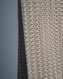 Rialto Waffle Weave Net Look Sheer - Image 5