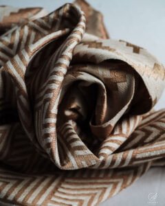 Lisbon Diamond Trellis Embroidered Curtains - Image 7