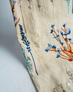 Valence-Barcelona Botanical Wildflower Curtain - Image 2