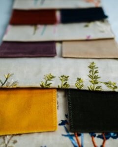 Valence-Barcelona Botanical Wildflower Curtain - Image 7