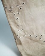 Porto Abstract Eyelet Embroidery Textured Sheer - Image 2