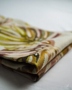 Dallas Tropical Palm Embroidered Linen-Look Curtains - Image 4