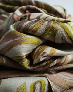 Dallas Tropical Palm Embroidered Linen-Look Curtains - Image 5