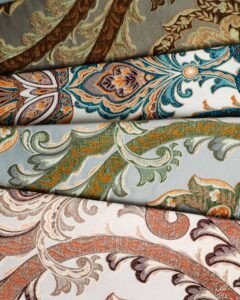 Rosario Ornate Embroidery Antique Floral Curtains - Image 5