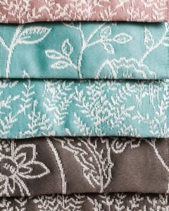 Genova Fern Leaf Embroidered Curtains - Image 5