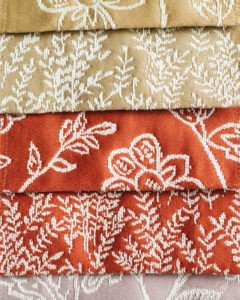 Genova Fern Leaf Embroidered Curtains - Image 6