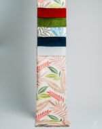 Sorrento-Barcelona Tropical Fern Embroidered Linen-Look Curtains