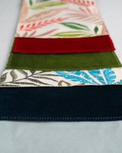 Sorrento-Barcelona Tropical Fern Embroidered Linen-Look Curtains - Image 4