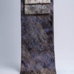 11100 Antique Frost Metallic Weave Curtain