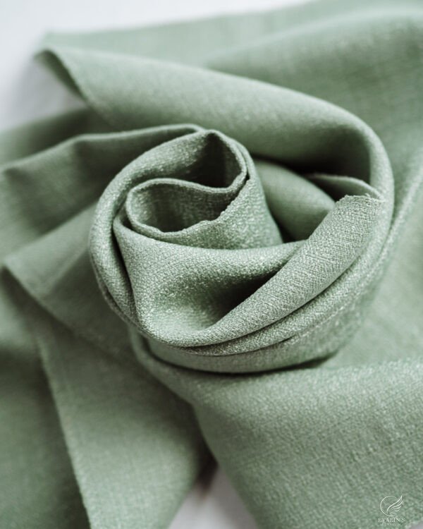 Alena Simple Linen-Look Lightweight Curtain - Image 4