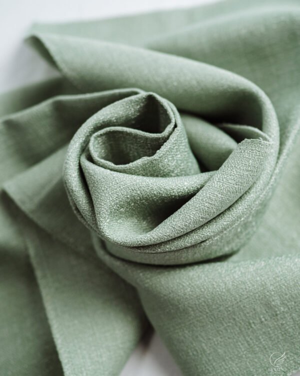 Alena Simple Linen-Look Lightweight Curtain - Image 4