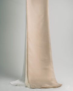 437 Soft Silky Pearl Veil Linen Sheer