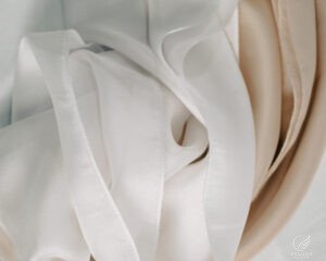 437 Soft Silky Pearl Veil Linen Sheer - Image 5
