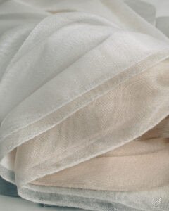 613 Ivory Whisper Voile Sheer - Image 5