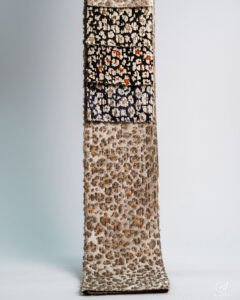 Rossetta Wild Leopard Embroidery Curtain