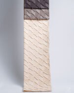 Quantum Textured Stripe Linear Curtain