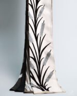 Bali Botanical Reed Embroidery Curtain