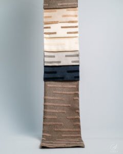 Sevvilla Minimal Linear Embroidery Curtain