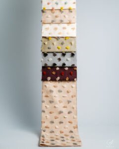 Salvador Pearl Dot Embroidery Curtain
