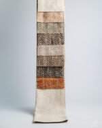 Kanzi Herringbone Linen Pine Texture Curtain