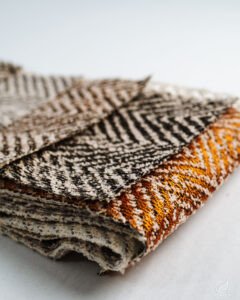 Kanzi Herringbone Linen Pine Texture Curtain - Image 3
