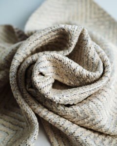 Kanzi Herringbone Linen Pine Texture Curtain - Image 4